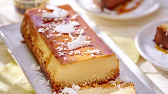 Flan a la noix de coco