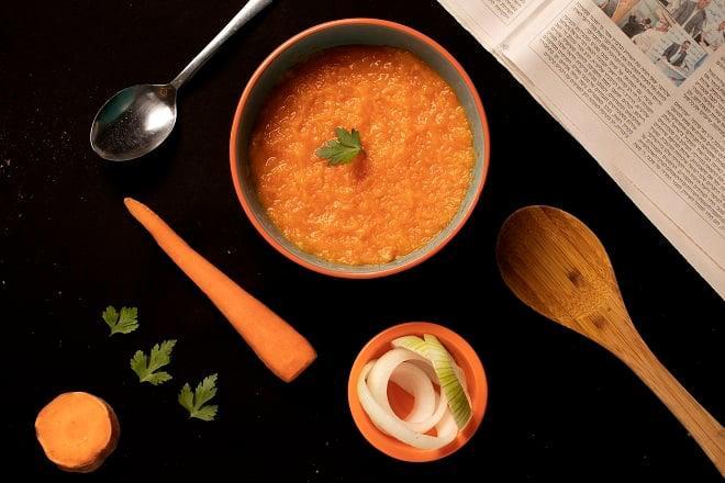 Purée de carotte